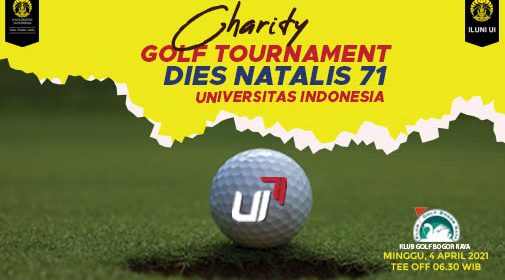 Charity Golft Tournament Dies Natalis 71 Universitas Indonesia