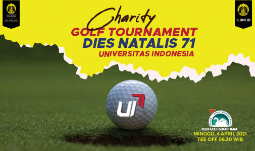 Charity Golft Tournament Dies Natalis 71 Universitas Indonesia