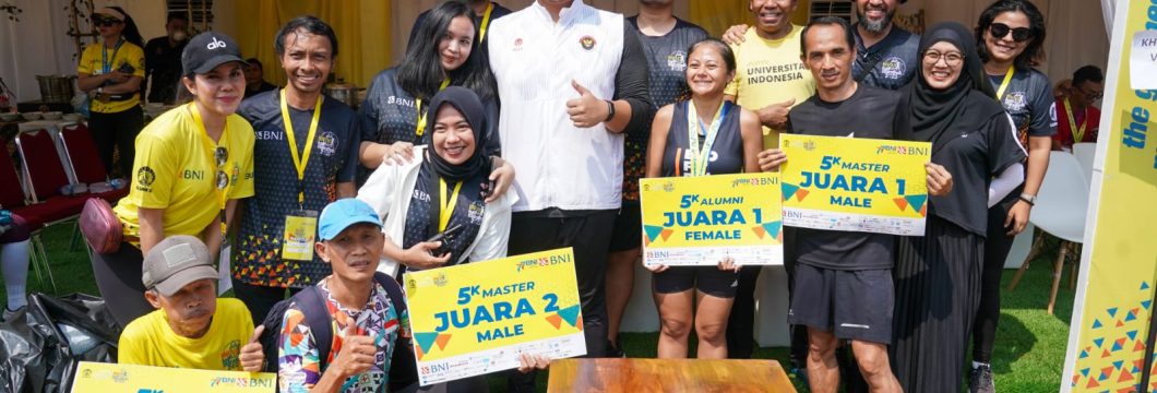 Sebagai Alumni UI, Menpora Dito Dukung Digelarnya BNI UI Half Marathon 2023 dan Event Olahraga Lain